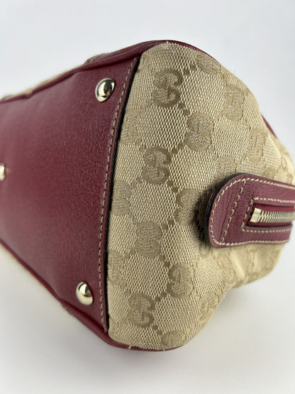 Gucci GG monogram princy mini bowling bag