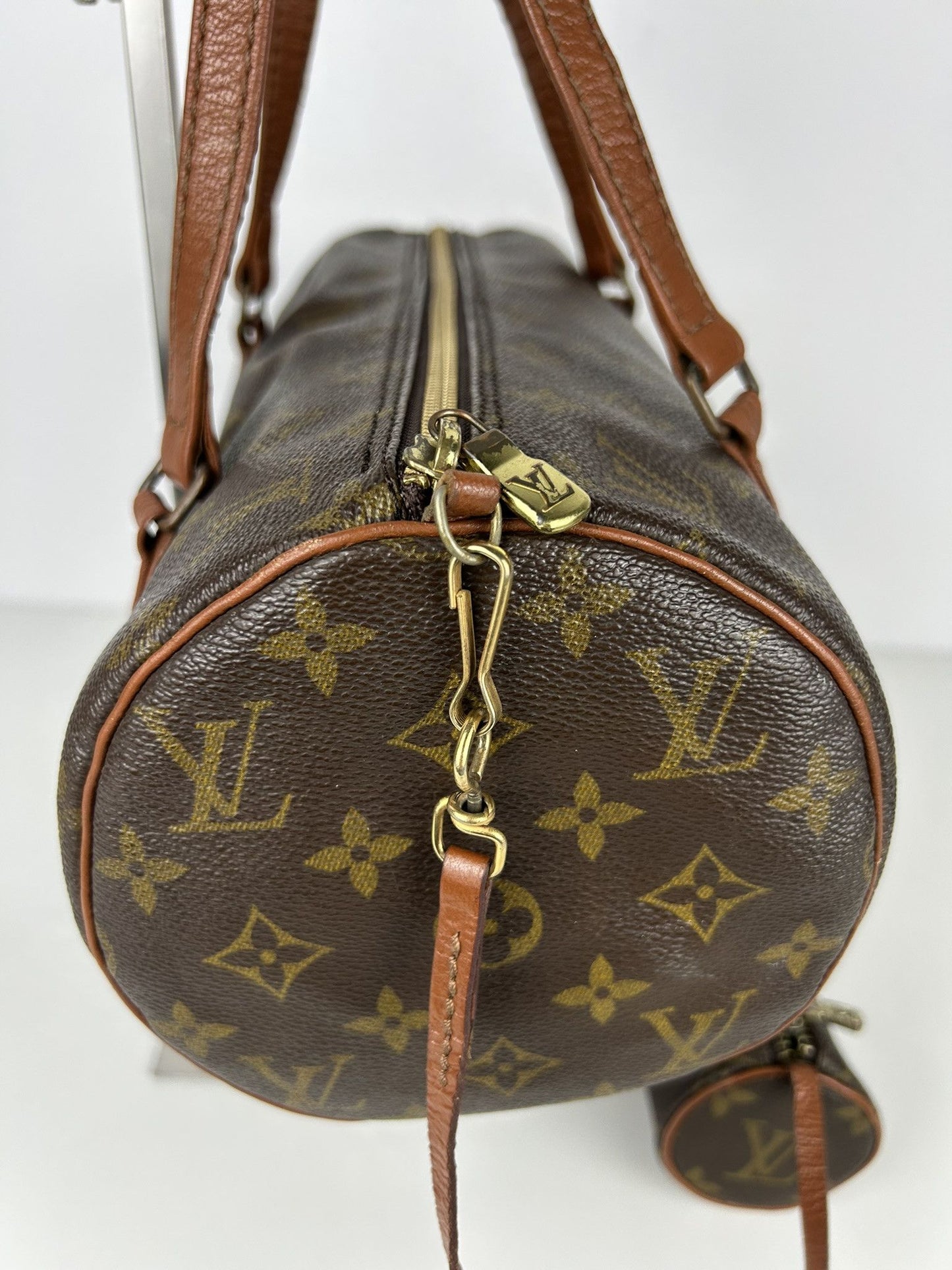 Louis Vuitton monogram papillon 30 mini boston bag