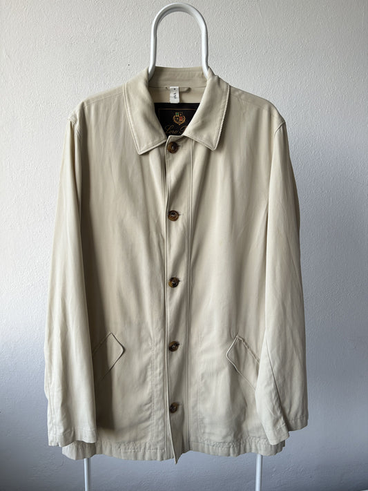 Loro piana light cotton and silk overcoat