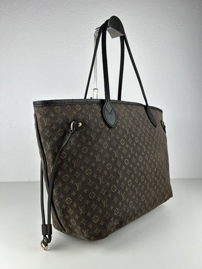 Louis Vuitton monogram idylle neverfull mm tote bag