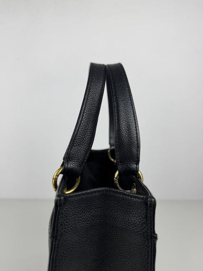 Vintage Chanel caviar 2.55 executive tote mini size