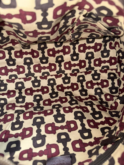 Gucci Abbey d-ring large guccissima leather monogram handbag