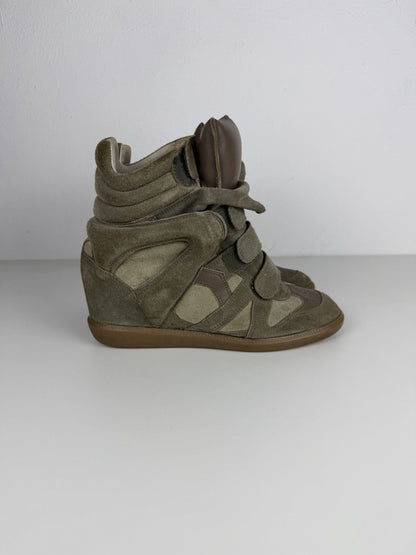 Isabel Marant Bekett wedge sneakers