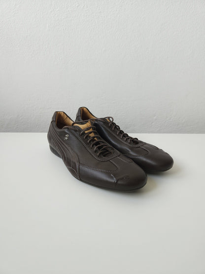2010 Puma speed cat re-luxe cavallino in chocolate brown