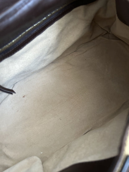 Bottega Veneta intrecciato leather hobo handbag in brown