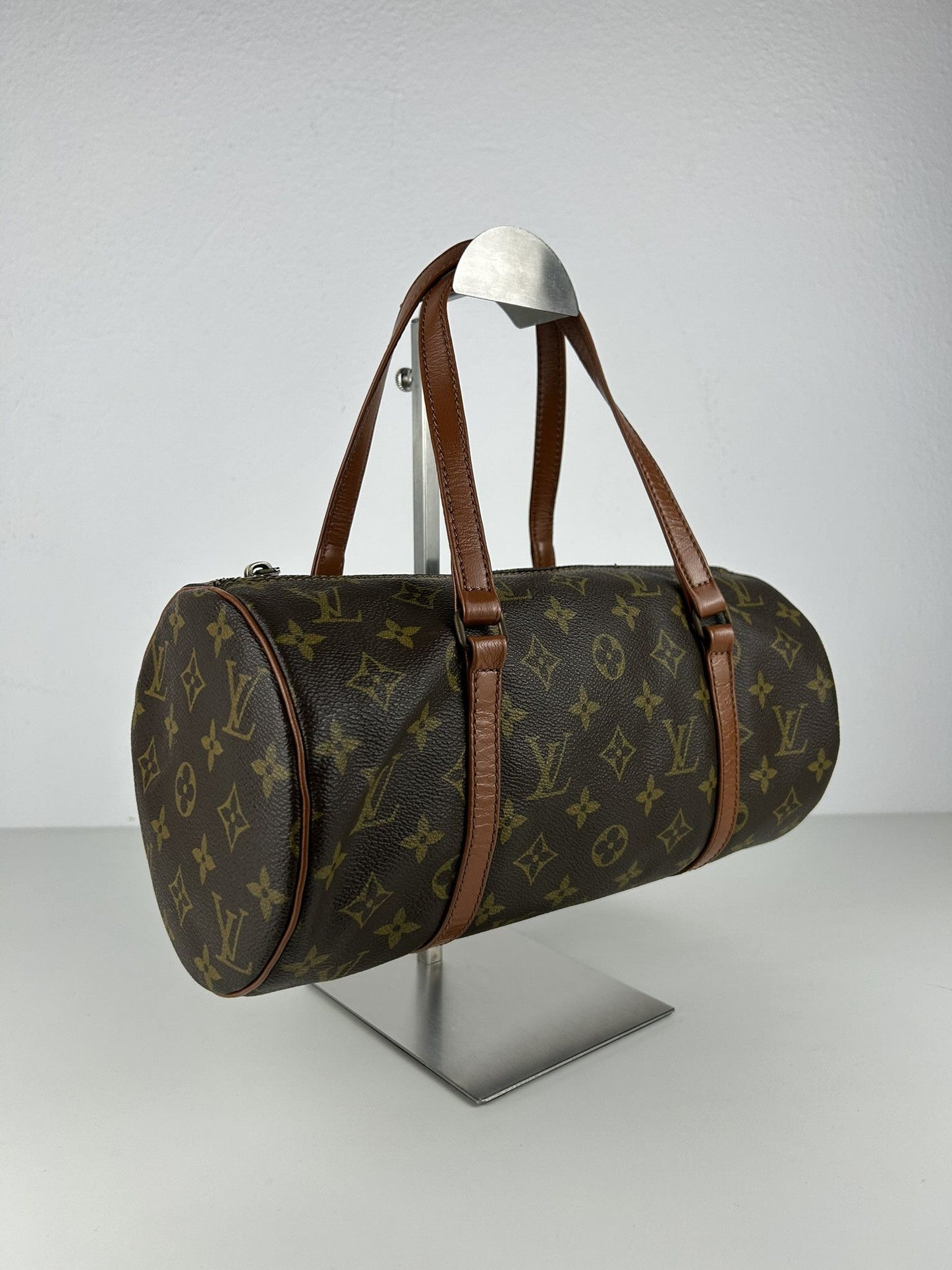 Louis Vuitton monogram papillon 30 mini boston bag