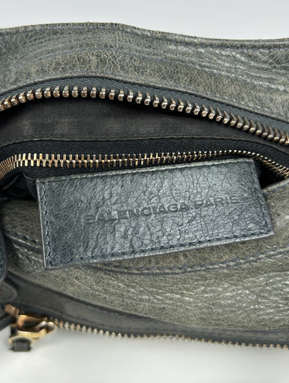 Balenciaga giant hardware city bag in dark gray