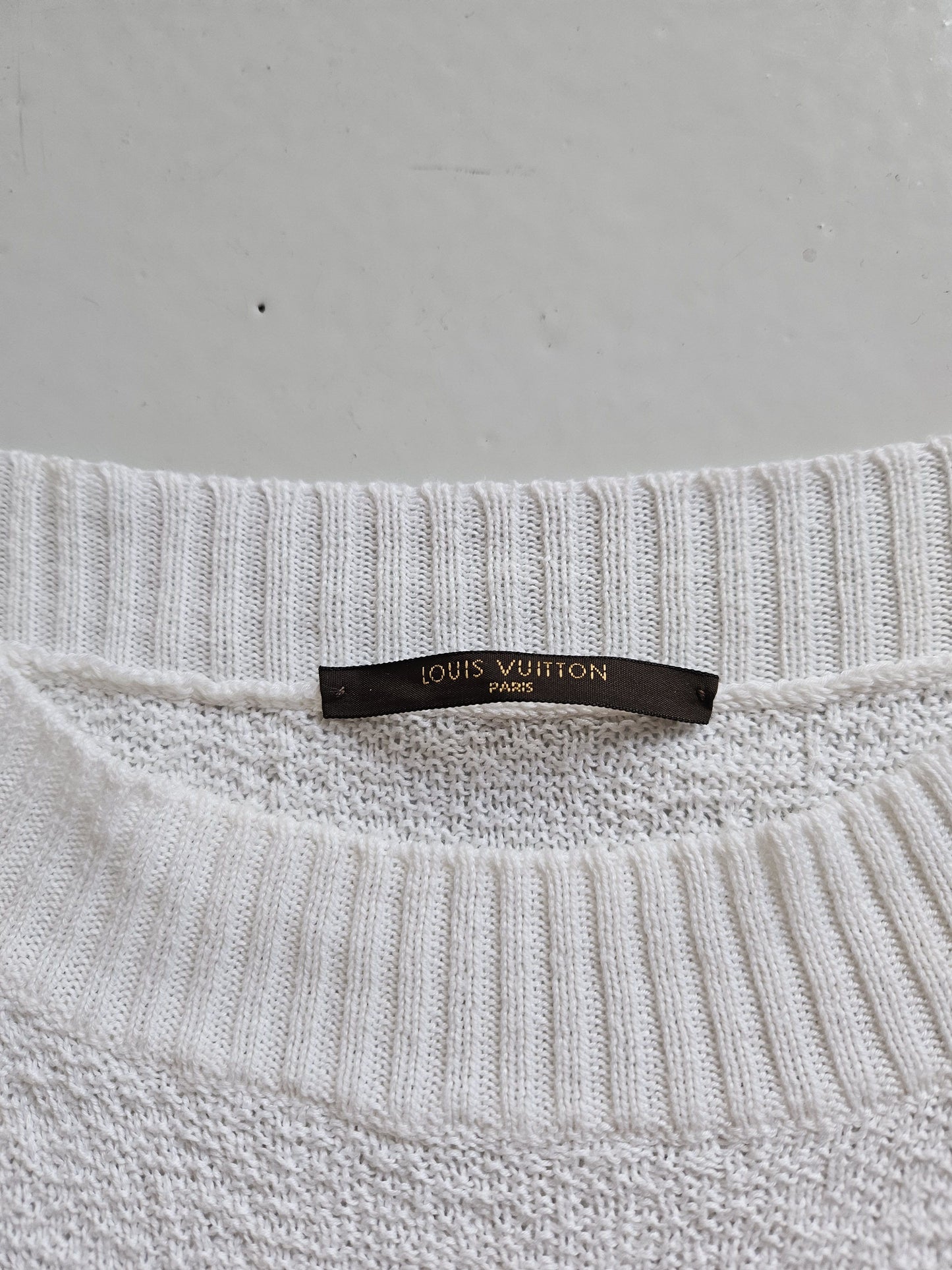 Louis Vuitton frotte boat neck pullover
