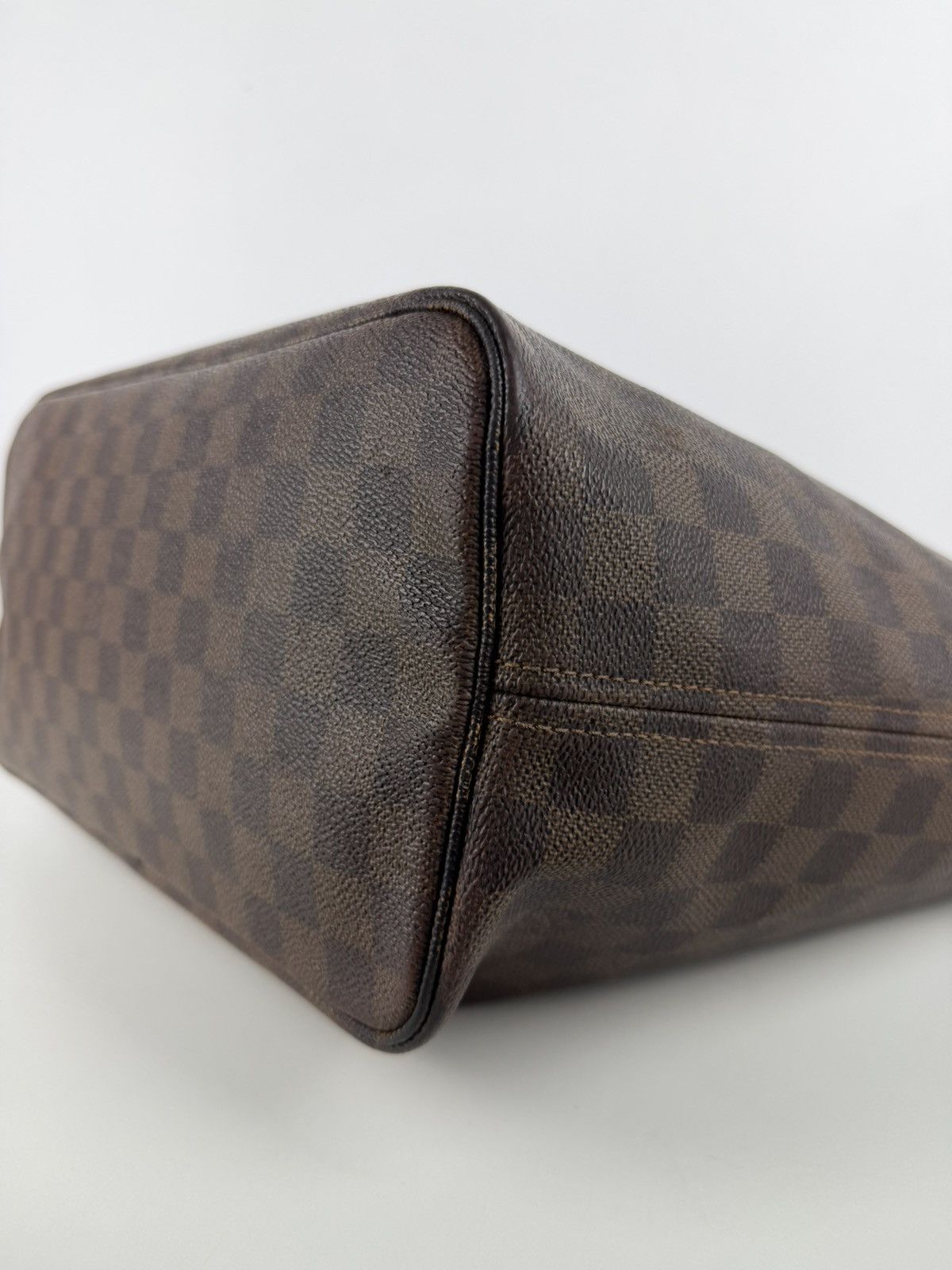 Louis Vuitton damier ebene neverfull mm tote bag