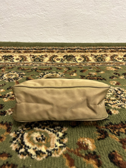 Archive Prada nylon triangle logo mini handbag