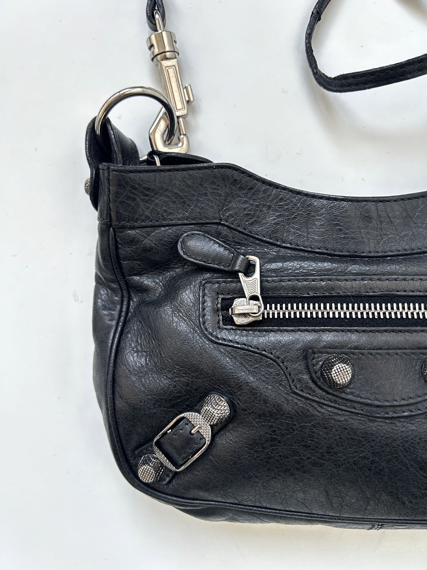 Balenciaga the hip giant hardware mini shoulder/ crossbody bag