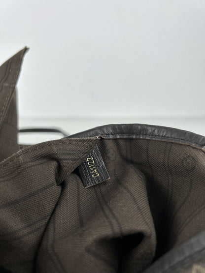 Louis Vuitton monogram idylle neverfull mm tote bag