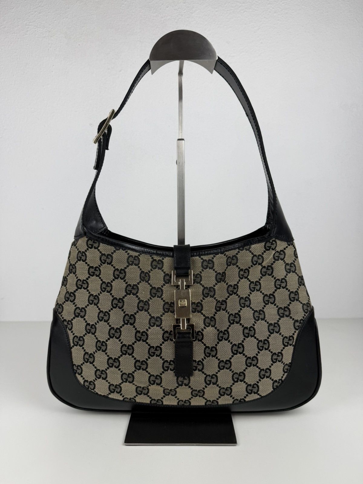 Gucci Tom Ford era gg monogram canvas jackie handbag
