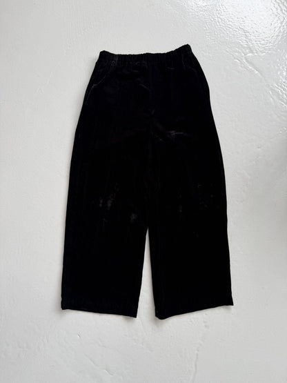 SS1994 tricot comme des garcons wide leg velvet pants
