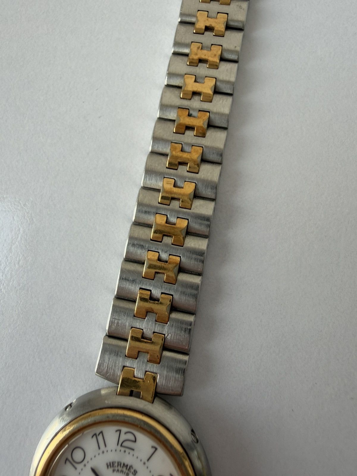 Vintage 1990s Hermes profile watch