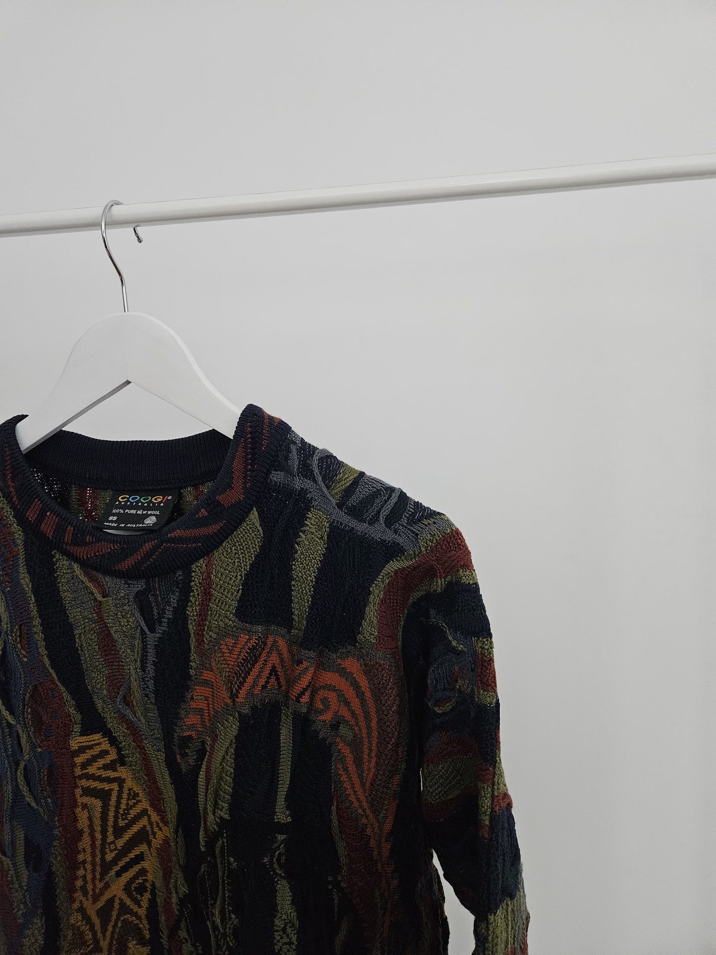 Vintage coogi wool sweater made in australia