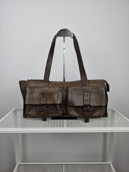 Archive 90s miu miu handbag with cargo pockets