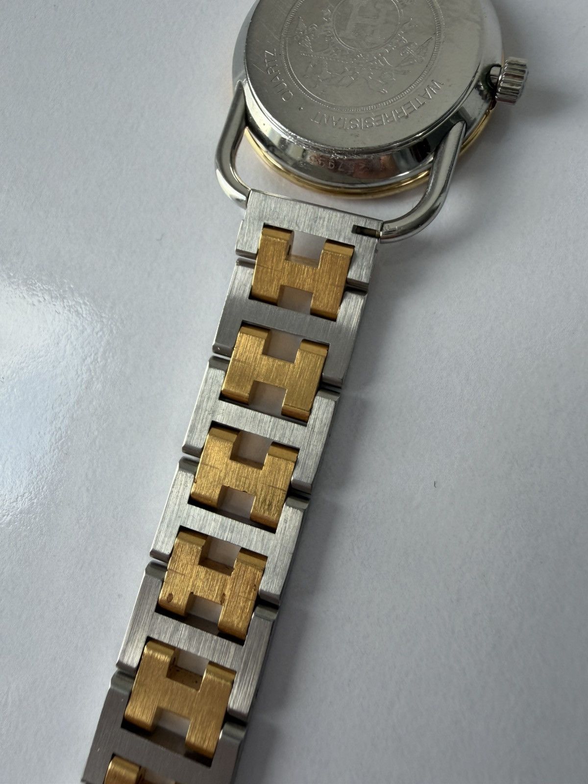 Vintage 1990s Hermes Arceau watch