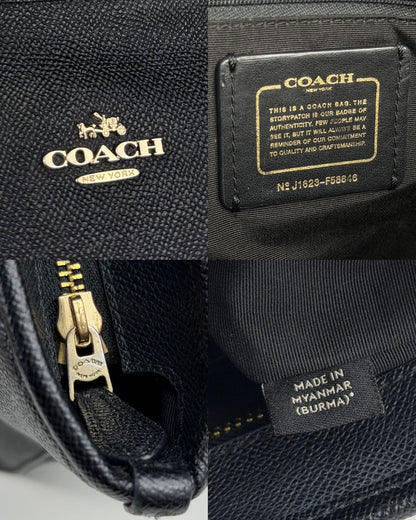 Coach crossgrain leather city tote bag