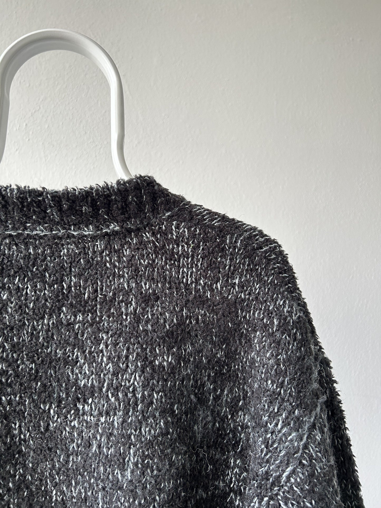 Number Nine oversized melange knit