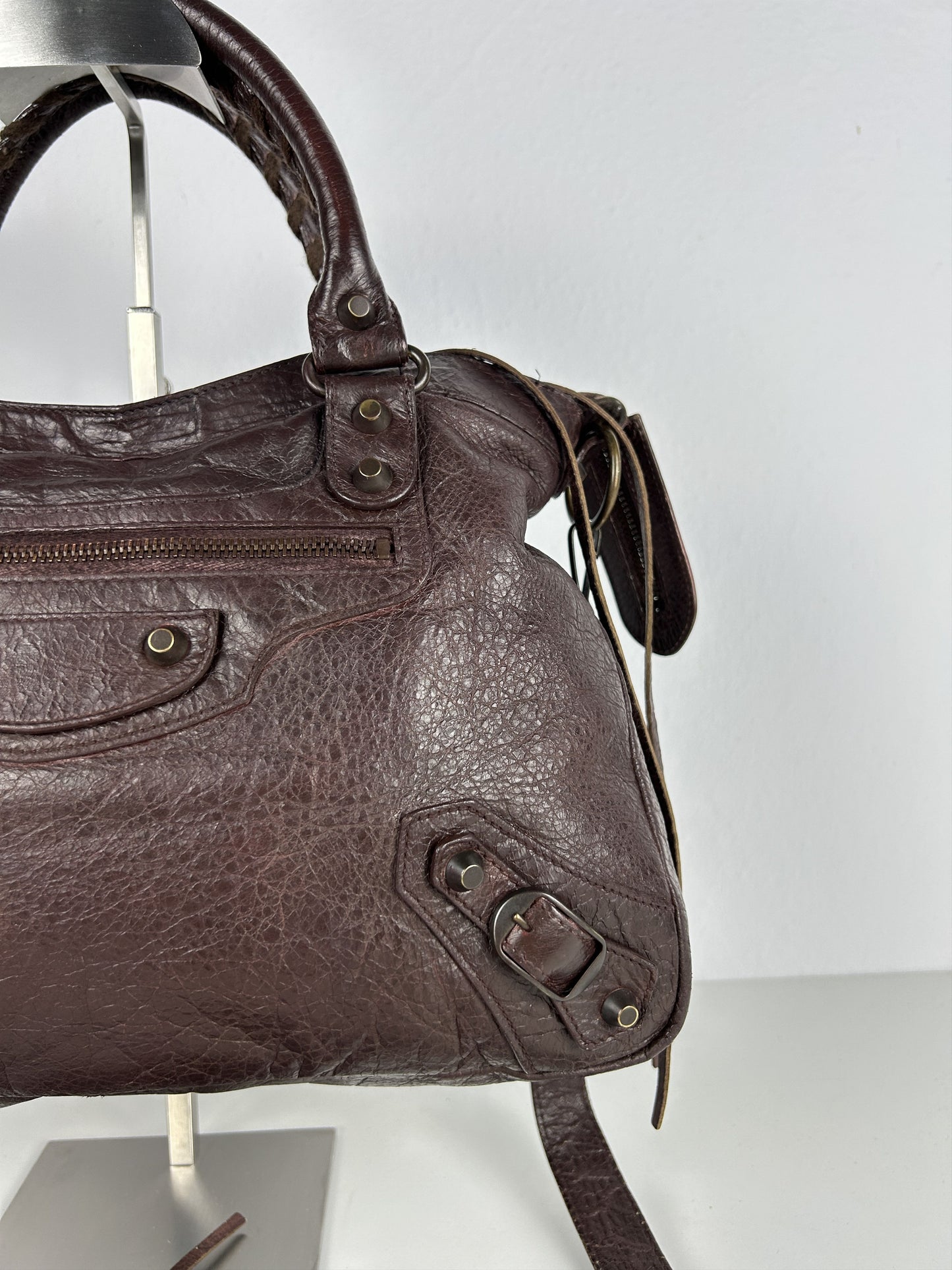 Balenciaga town bag in brown