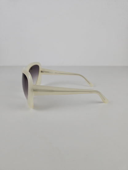 Hussein Chalayan 75-HC02 oversized space age sunglasses