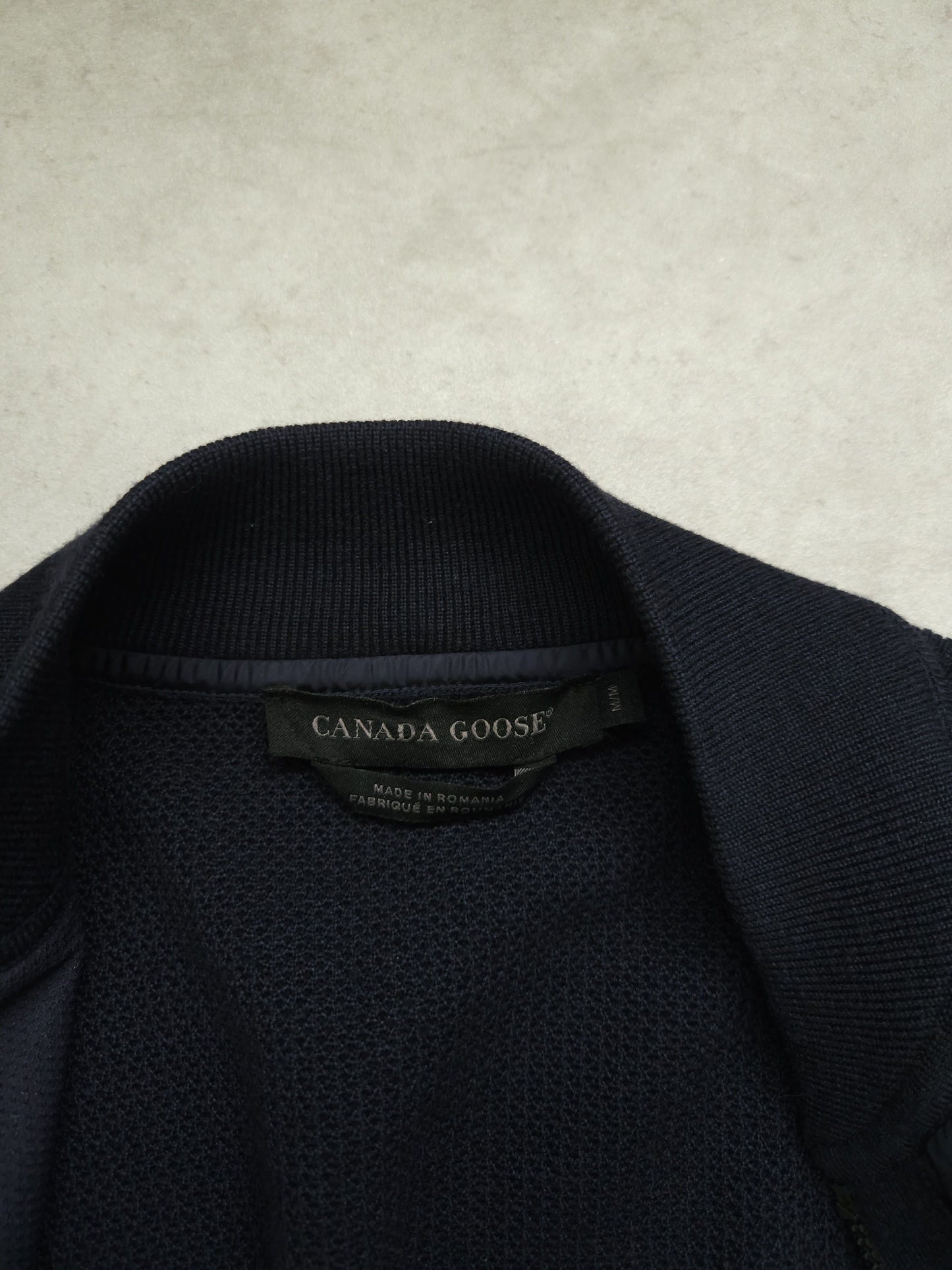 Canada goose windbridge merino wool and nylon light jacket