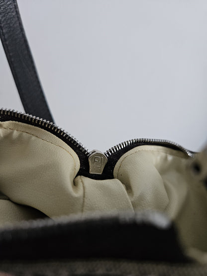 Fendi zucchino ff monogram canvas mini bag pochette