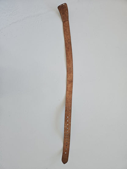 Archive y2k Maison Martin Margiela artisanal handpainted leather belt