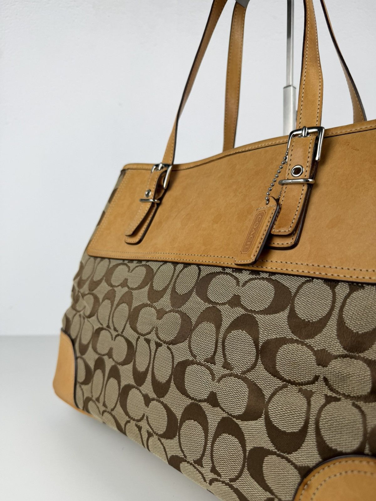 Coach signature tote