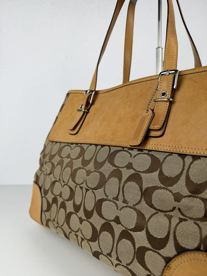 Coach signature tote