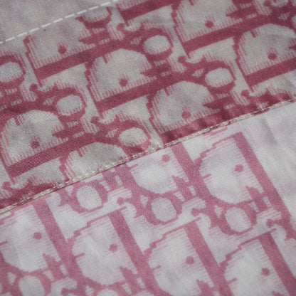 Dior trotter silk & cotton mini scarf pink John galliano era