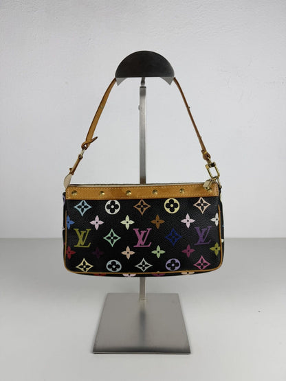 Louis Vuitton x Takashi Murakami pochette accessoires multicolor
