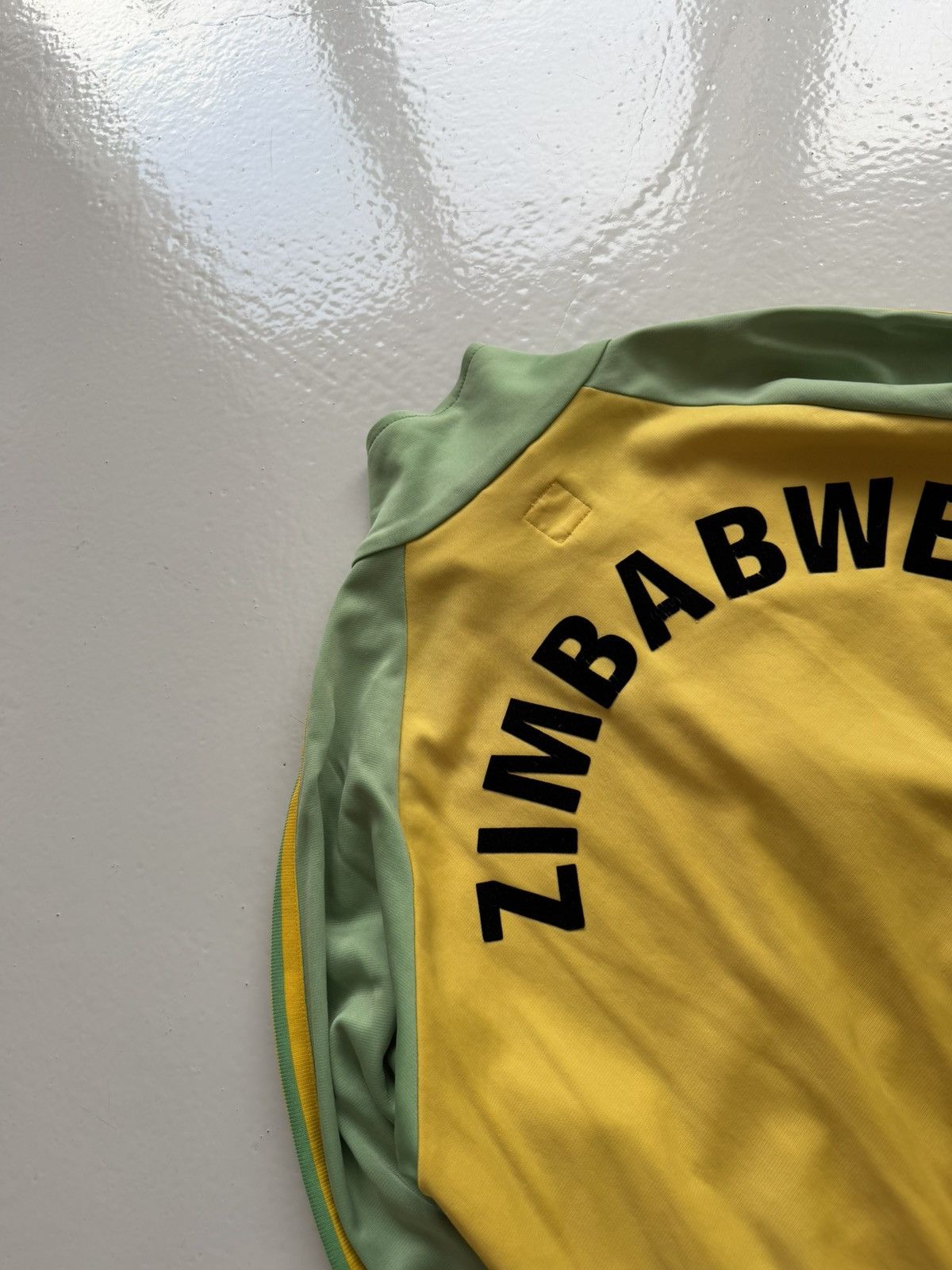Vintage y2k Adidas Zimbabwe trefoil track jacket