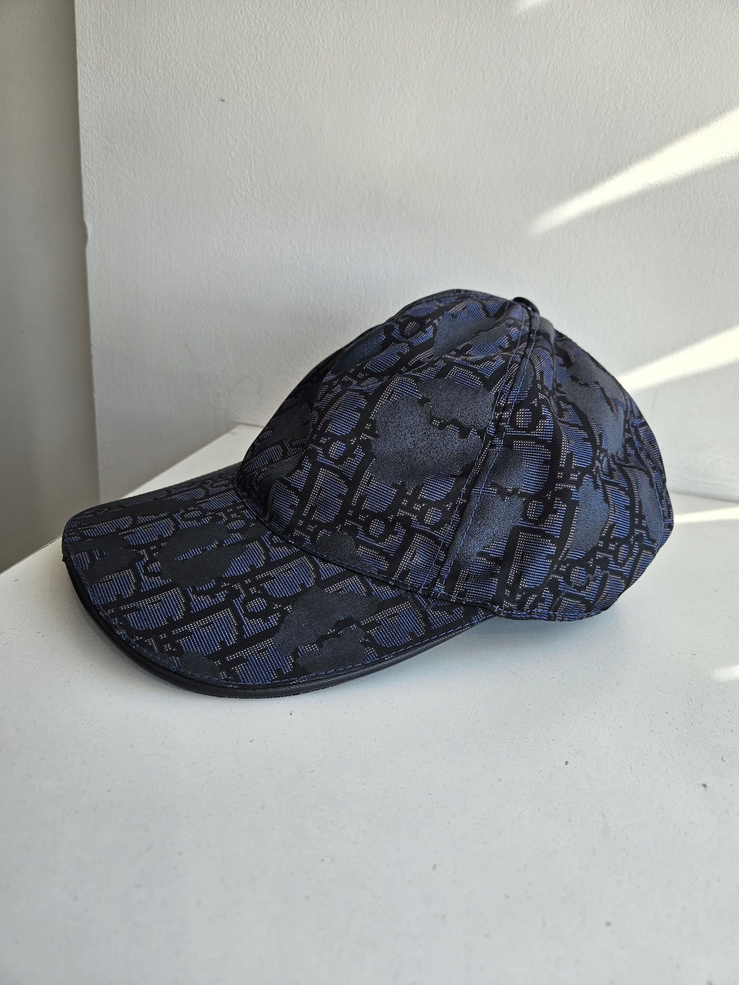 Dior trotter oblique monogram hat snapback