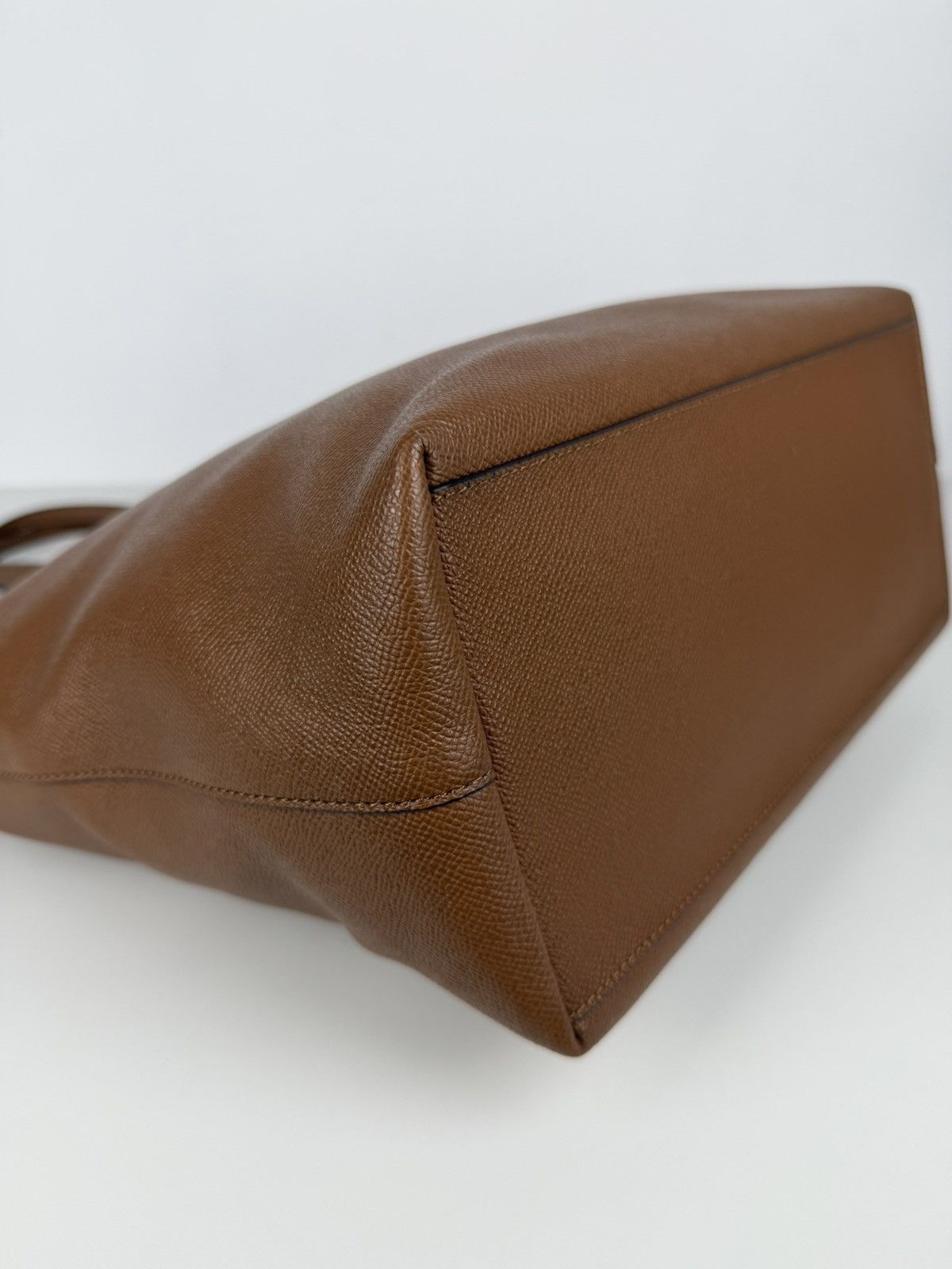 Coach crossgrain leather city tote bag