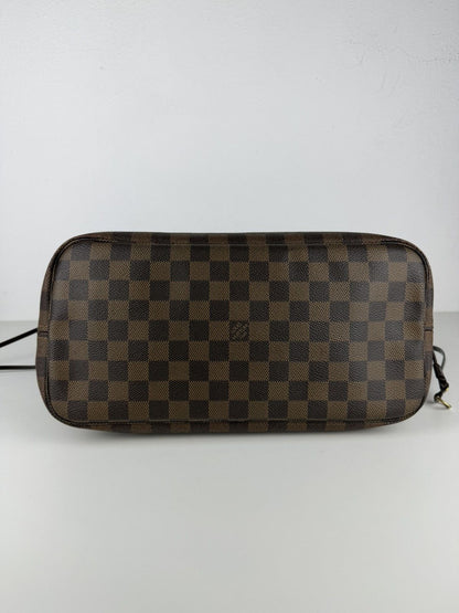 Louis Vuitton damier ebene neverfull mm tote bag