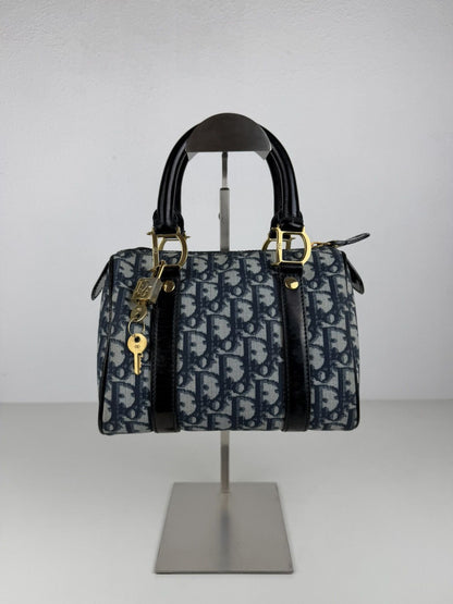 Vintage y2k Dior trotter oblique mini boston bag