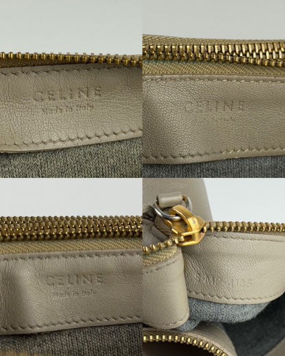 Celine trio leather shoulder/ crossbody bag