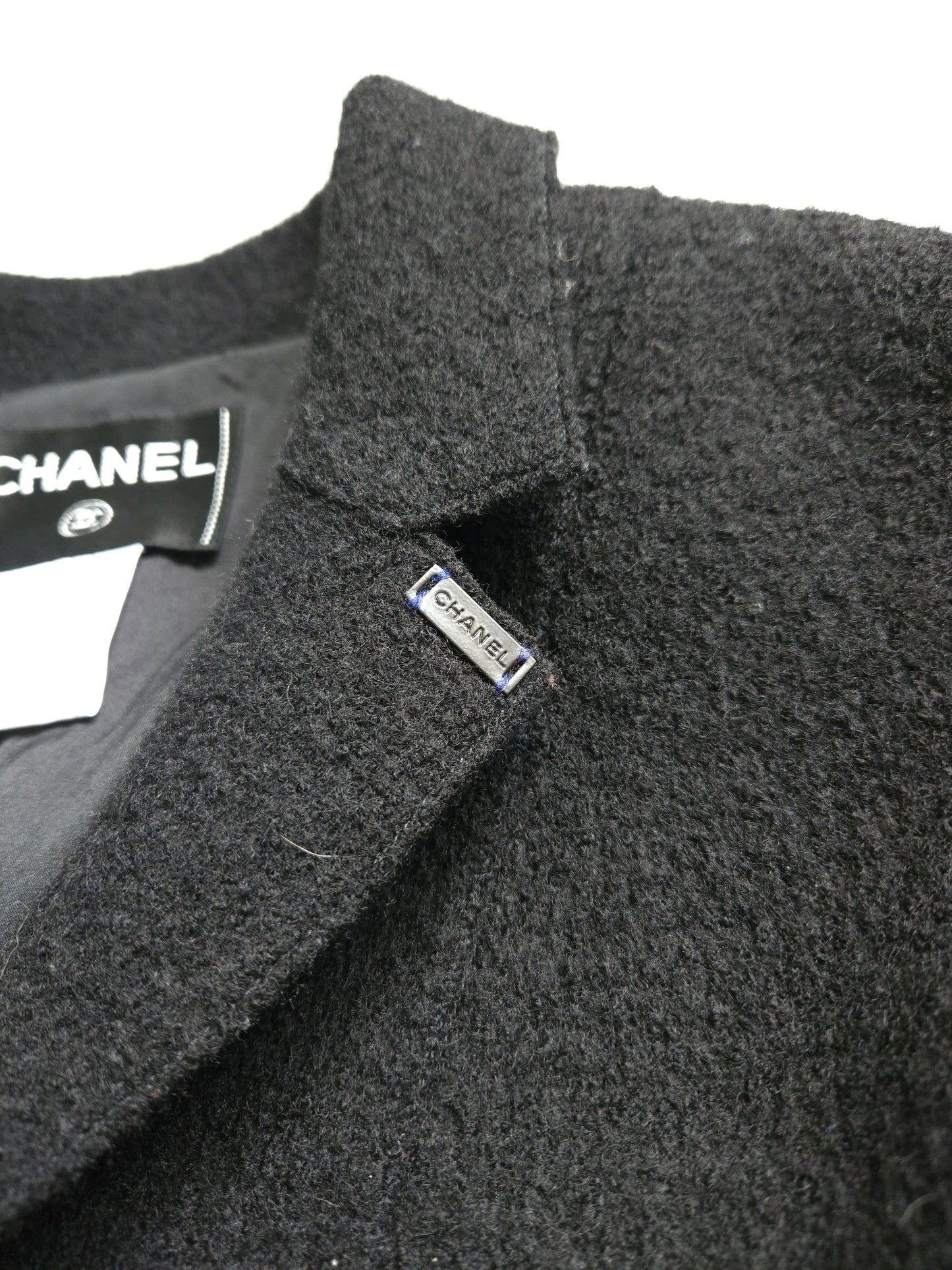 AW1999 Chanel wool tweed blazer