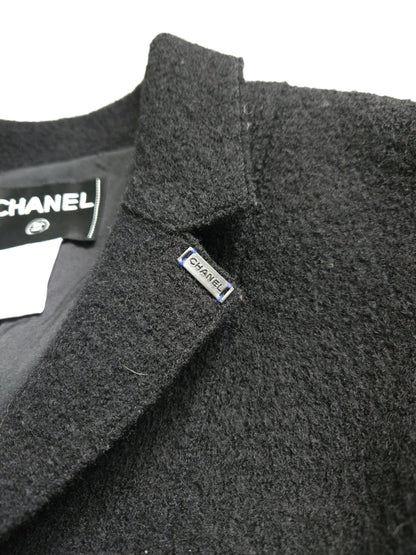 AW1999 Chanel wool tweed blazer