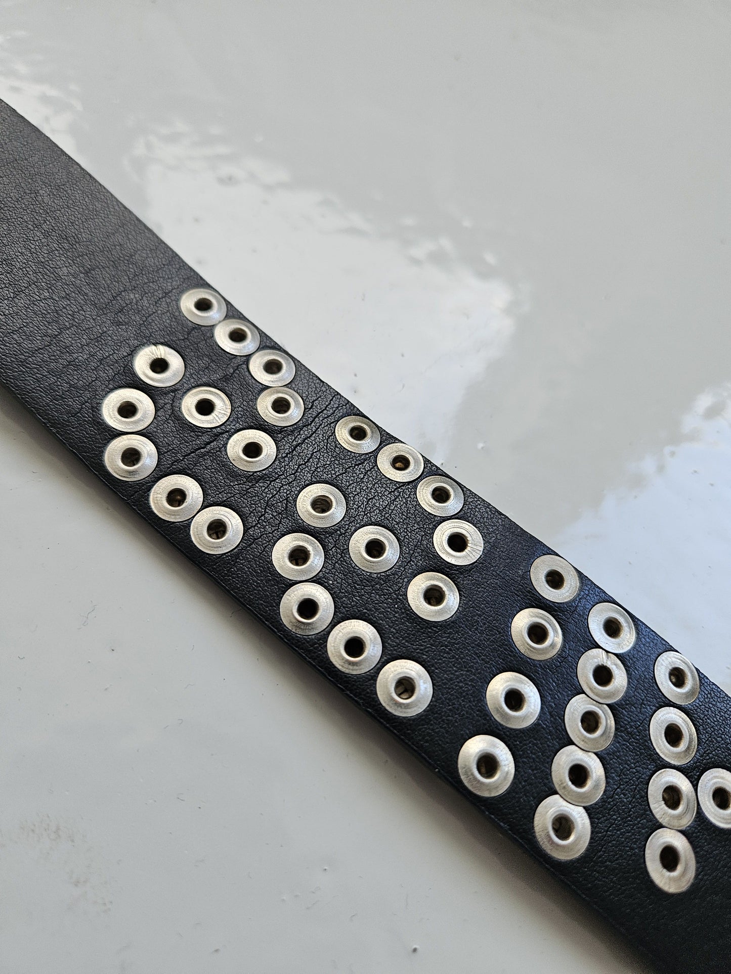 Miss Sixty studded big buckle belt
