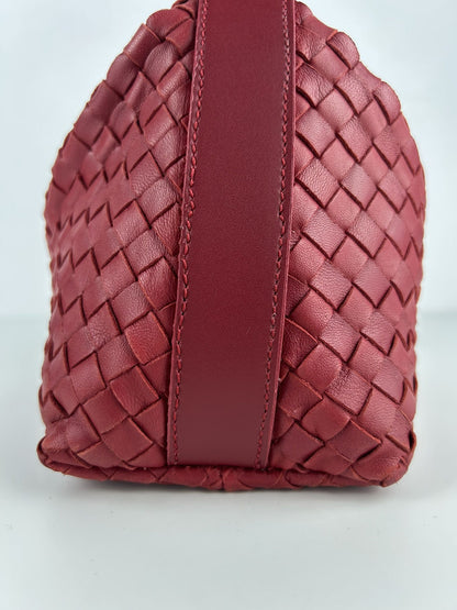 2007 Bottega Veneta intrecciato mini hobo handbag