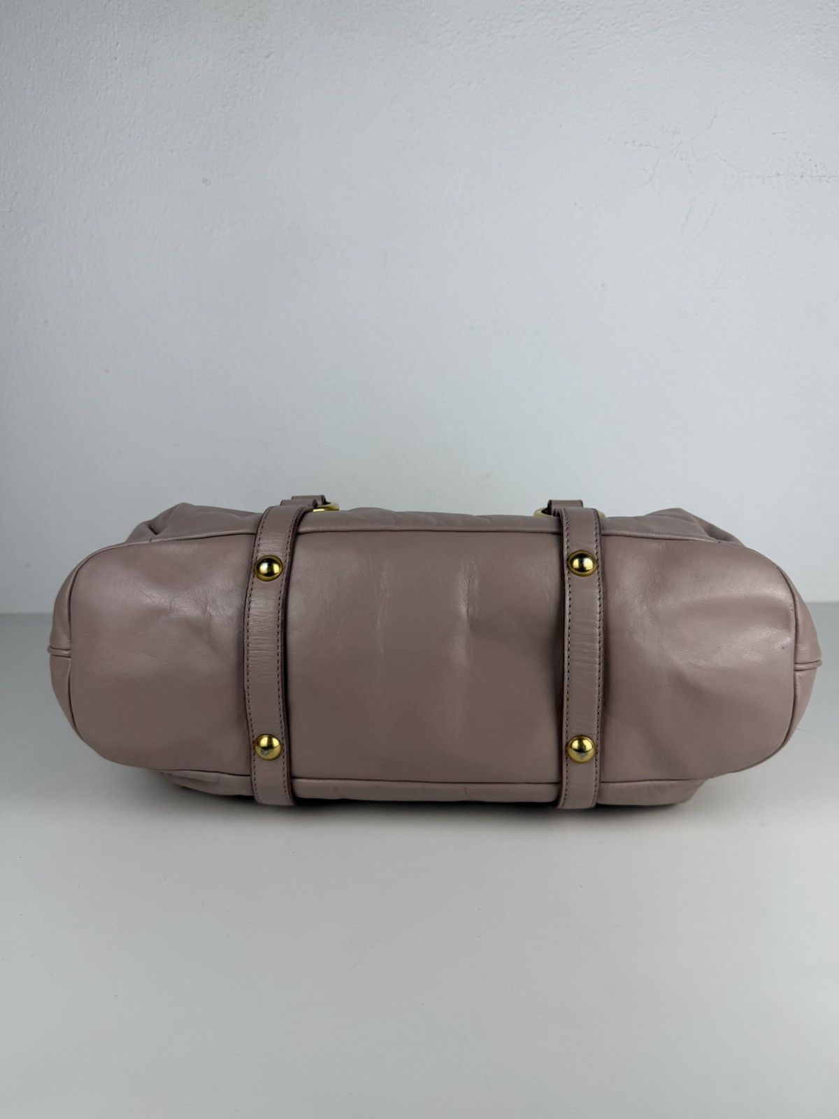 Miu Miu vitello top zip tote bag