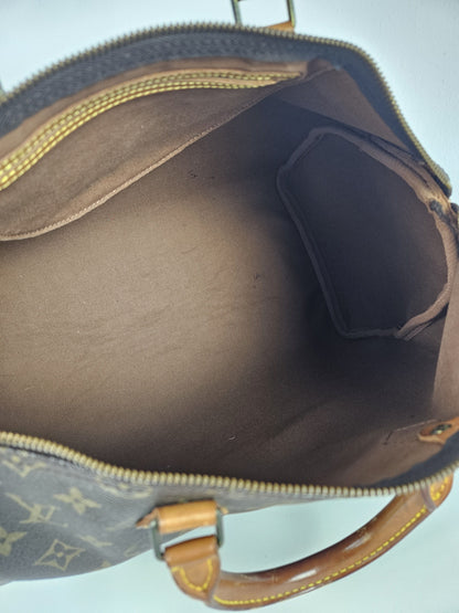 Vintage 80s Louis Vuitton monogram speedy 35 boston bag