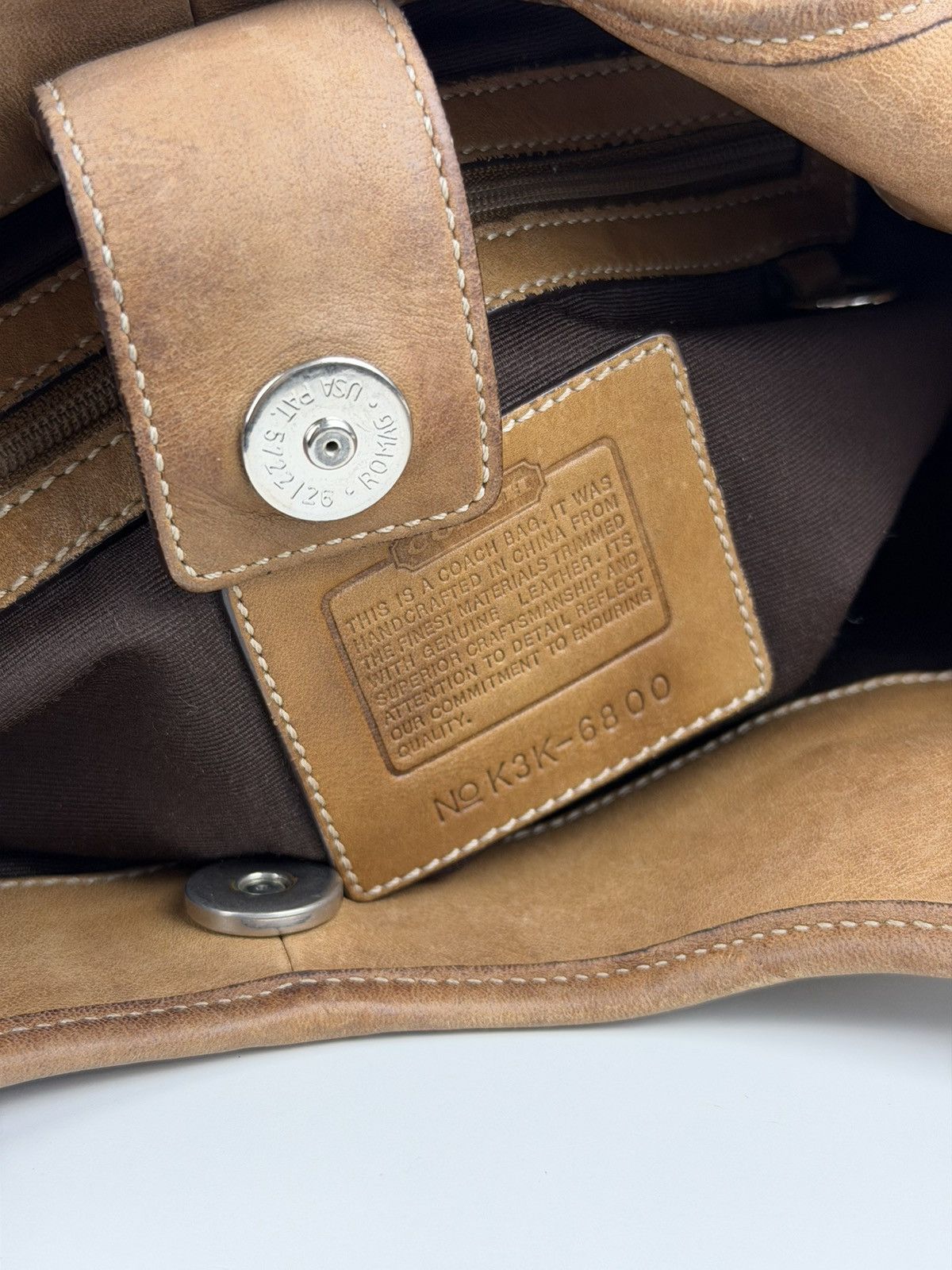 Coach signature legacy soho hobo bag y2k