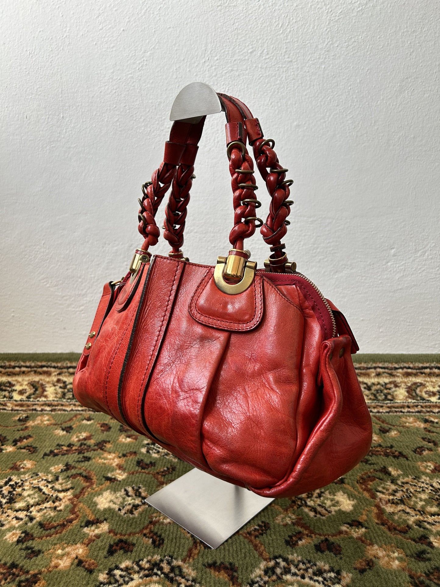 Chloe heloise leather handbag
