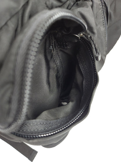 Prada triangle logo nylon multipocket backpack