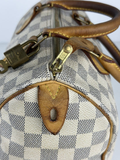 Louis Vuitton speedy 25 damier azur
