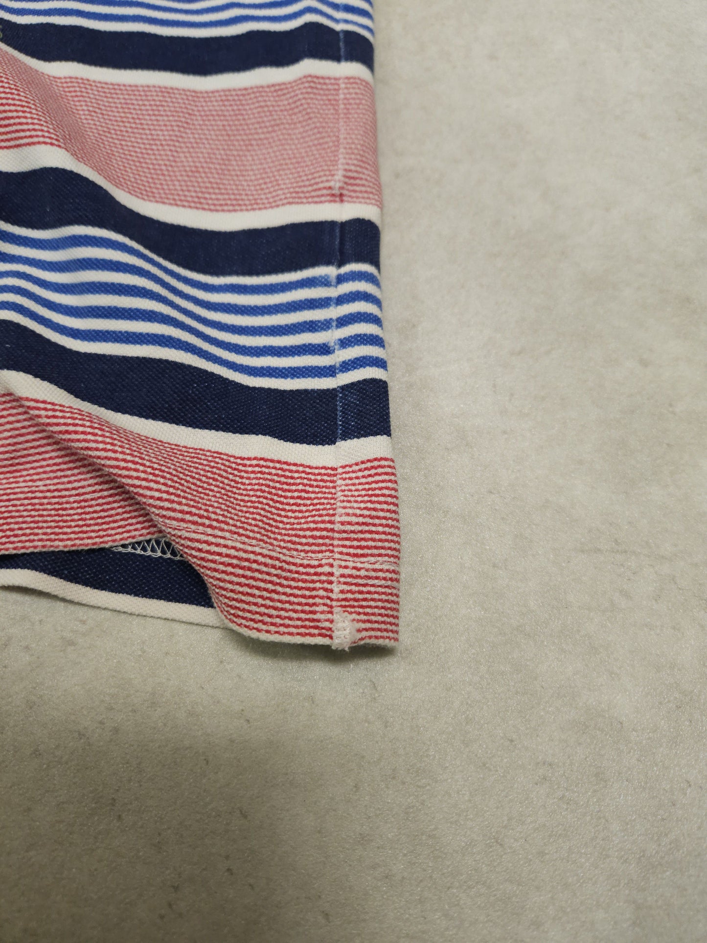 Vintage burberry striped polo shirt